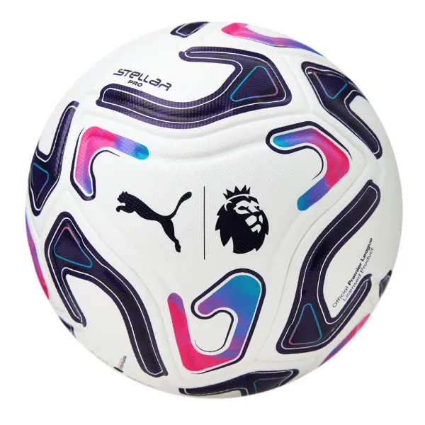 Мяч футб. PUMA Stellar Pro PL, 08510701, р.5, FIFA Quality Pro, 8п, ПУ, термосш, бело-фиолетовый за 9&nbsp;069.50 ₽ в Улан-Удэ