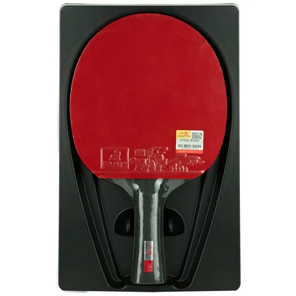Ракетка для н/т DOUBLE FISH Black Carbon King Racket 3***, для професс.,ITTF Appr.,накл.2,1,мм за 4&nbsp;346.90 ₽ в Улан-Удэ