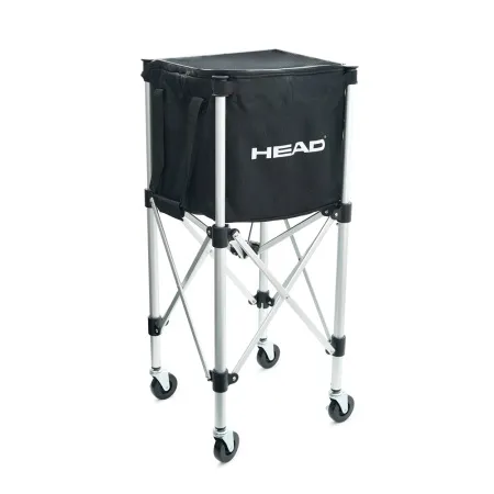 Корзина для теннисных мячей HEAD TT7003, на 125 мячей,с сумкой-переноской, складная, металл, черный за 6&nbsp;942.80 ₽ купить в Улан-Удэ