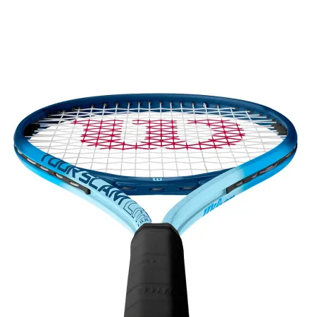 Ракетка б/т Wilson Tour Slam Lite Gr2, WR199010U2,для любит, алюминий, со струнами, сине-голубая за 6&nbsp;358 ₽ купить в Улан-Удэ