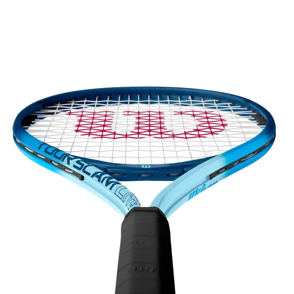 Ракетка б/т Wilson Tour Slam Lite Gr3, WR199010U3,для любит, алюминий, со струнами, сине-голубая за 6&nbsp;358 ₽ в Улан-Удэ