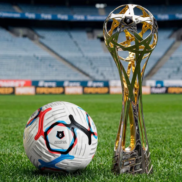 Мяч футб. KELME Russian Premier League, 7601QU5216-100, р.5, FIFA Pro, 10п, ПУ, термосш, бел-син-кр за 10&nbsp;672.60 ₽ в Улан-Удэ