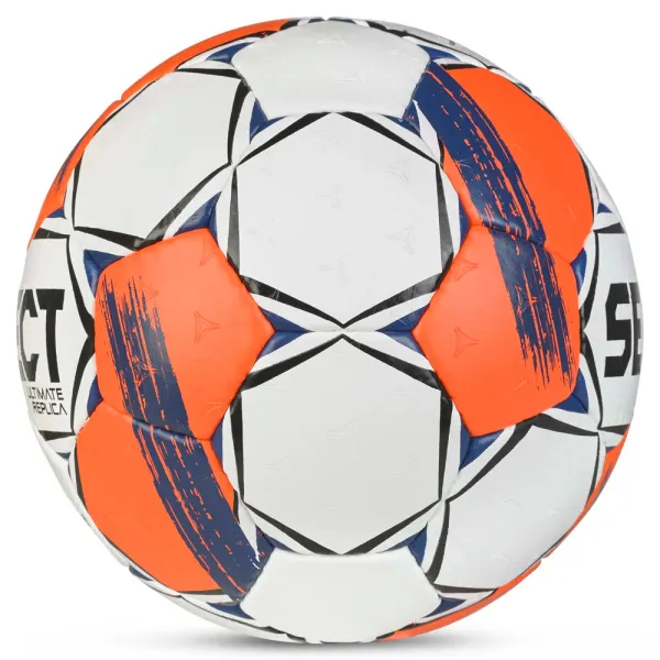 Мяч ганд. SELECT Ultimate Replica v25, 3572858745, р.3(Senior), ПУ,руч.сш, бел-оранж-т.син за 5&nbsp;373.70 ₽ в Улан-Удэ