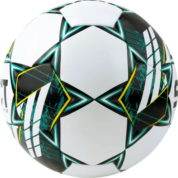 Мяч футб. SELECT Match DВ V23, 0575360004,р.5, FIFA Basic, 32п, ПУ, гибр.сш., бело-зелено-черн за 5&nbsp;875.20 ₽ в Улан-Удэ
