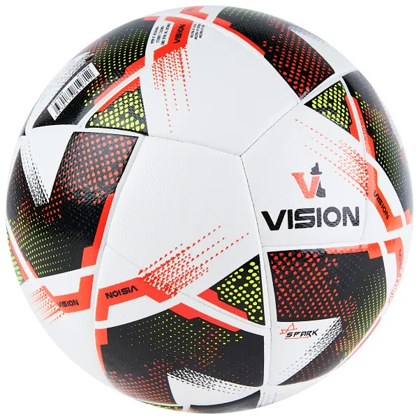 Мяч футб. VISION Spark, F324045, р.5, FIFA Basiс, 24 пан,ПУ,2 подкл.слой,гибрид.сшив,бело-мультикол за 2&nbsp;279.70 ₽ в Улан-Удэ