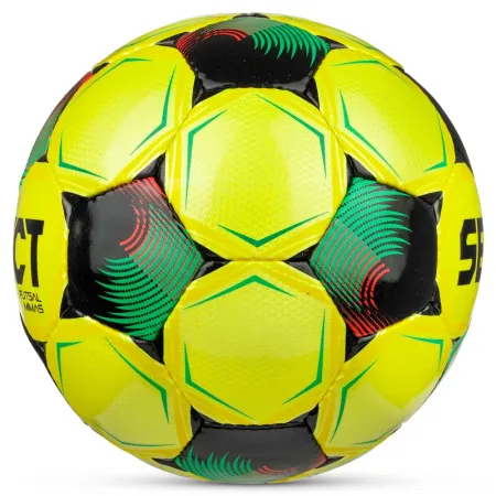 Мяч футзал. SELECT Futsal Mimas V26, 1053471007, р.4,FIFA Basic, 32п, ПУ, руч.сш, желто-зелено-черн. за 6&nbsp;113.20 ₽ купить в Улан-Удэ