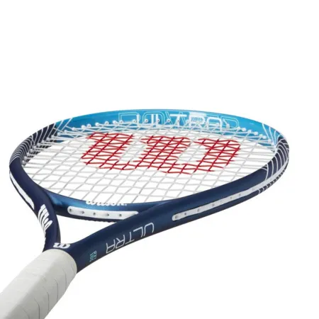 Ракетка б/т Wilson Ultra Power 105 Gr1, WR147010U1, для любит, композит, со струнами, темносин-бел за 11&nbsp;662 ₽ купить в Улан-Удэ