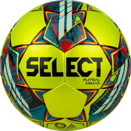 Мяч футзал. SELECT Futsal Mimas, 1053460550, р.4,FIFA Basic, 32 пан, гл.ПУ, руч.сш, жел-сине-красный за 6&nbsp;303.60 ₽ купить в Улан-Удэ