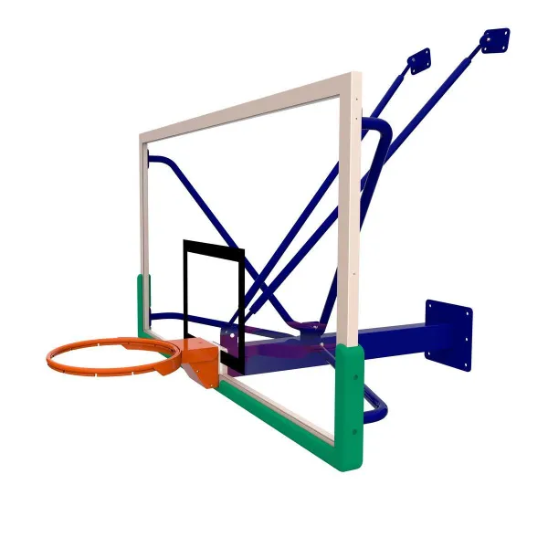 Ферма для баскетбольного щита игрового на растяжках вынос 1200 мм ZAVODSPORTA за 18&nbsp;200 ₽ в Улан-Удэ