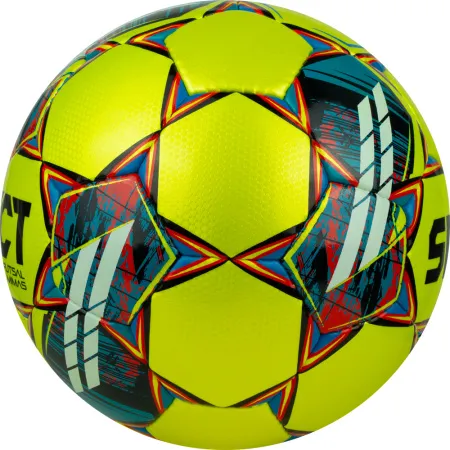 Мяч футзал. SELECT Futsal Mimas, 1053460550, р.4,FIFA Basic, 32 пан, гл.ПУ, руч.сш, жел-сине-красный за 6&nbsp;303.60 ₽ купить в Улан-Удэ