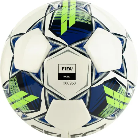 Мяч футзал. SELECT Futsal Master Shiny V22, 1043460004, р.4, Basic,32п, гл.ПУ, руч.сш,бел-син-зел за 7&nbsp;539.50 ₽ купить в Улан-Удэ