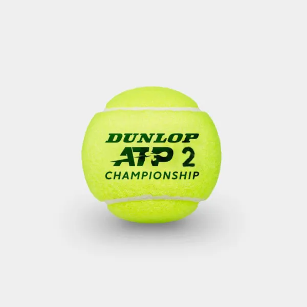 Мяч теннисный Dunlop ATP Championship 3B, 601626, уп.3ш, одобр. ITF, нат.резина,фетр. за 943.50 ₽ в Улан-Удэ