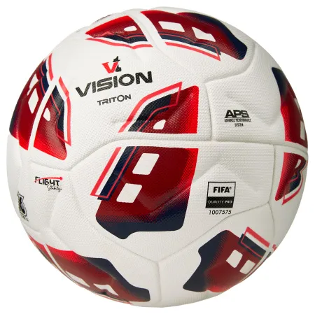 Мяч футб. VISION TRITON, FV425075, р.5,FIFA Quality Pro,MF, 16 пан, термосш.,бел-красный за 8&nbsp;007 ₽ купить в Улан-Удэ