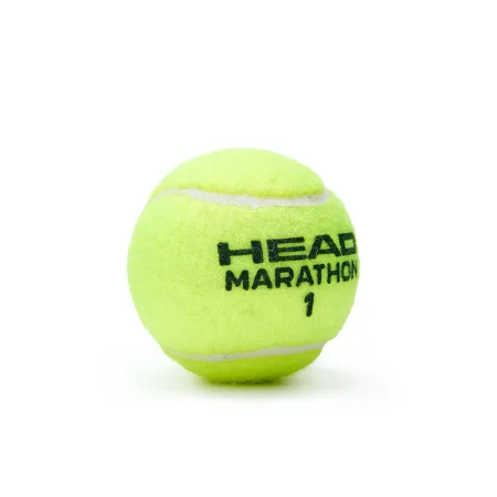 Мяч теннисный HEAD Marathon 3B, 578183, крафт. упак.3шт, без давления, фетр, нат.резина,желтый за 1&nbsp;055.70 ₽ купить в Улан-Удэ