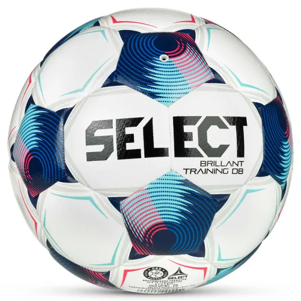 Мяч футб. SELECT Brillant Training DB V25, 0864171002, р.4, 32п, ТПУ, гибр.сш, бело-синий за 4&nbsp;936.80 ₽ в Улан-Удэ