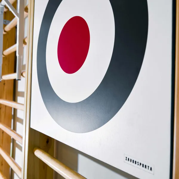 Щит для метания навесной на шведскую стенку (фанера) 700х700 ZAVODSPORTA за 8&nbsp;960 ₽ в Улан-Удэ