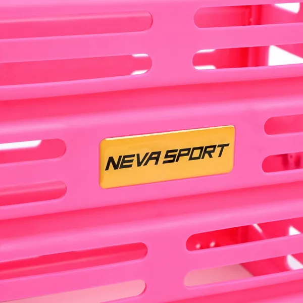 Корзина для теннисных мячей NEVA SPORT, UEA1_P, на 75 мячей, пластик, розовый за 5&nbsp;778.30 ₽ в Улан-Удэ