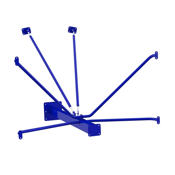 Ферма для баскетбольного щита игрового на растяжках вынос 1800 мм ZAVODSPORTA