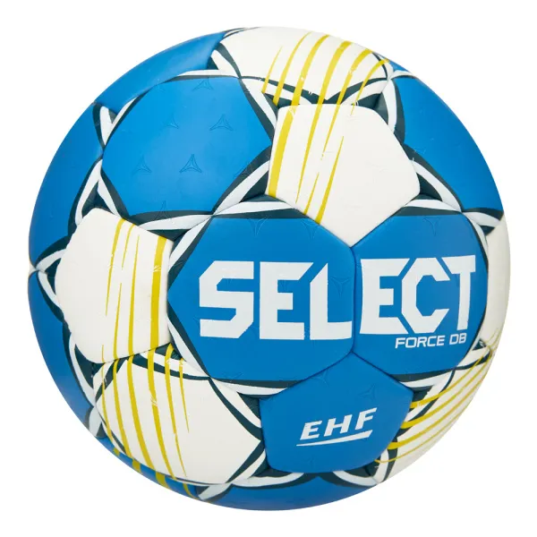 Мяч ганд. SELECT HB FORCE DB V25, 1622858205, Senior (р.3), EHF Appr,ПУ, гибр.сш., сине-белый за 8&nbsp;438.80 ₽ в Улан-Удэ