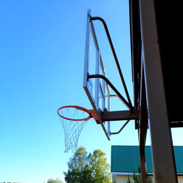 Щит баскетбольный тренировочный (монолитный поликарбонат) 900х1200 мм ZAVODSPORTA за 30&nbsp;800 ₽ в Улан-Удэ