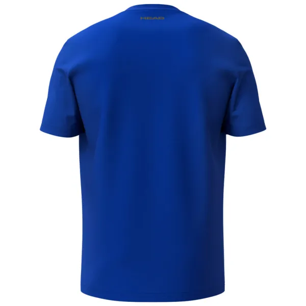 СЦ*Футболка мужская HEAD Club Original T-Shirt M 811855-Ro-S, р.S, хлопок,полиэстер,эластан, синий за 2&nbsp;888.30 ₽ в Улан-Удэ