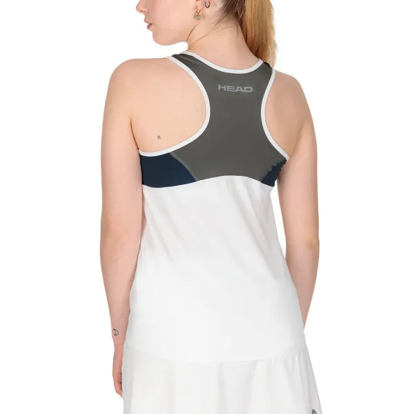 СЦ*Майка жен. HEAD Club 22 Tank Top W 814461-WHDB-L, р.L, 92% полиэстер, 8% эластан, белый за 3&nbsp;500.30 ₽ в Улан-Удэ