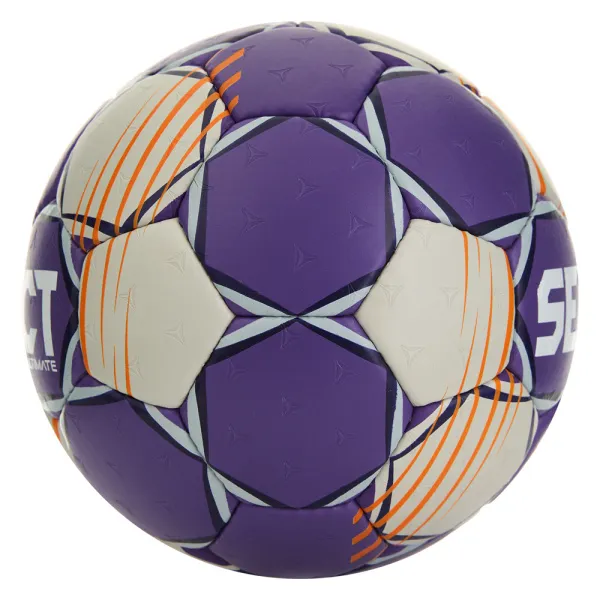 Мяч ганд. SELECT Ultimate Official EHF V24, 1612858999, Senior(р.3), EHF Appr, ПУ, руч.сш, фиол-сер за 15&nbsp;504 ₽ в Улан-Удэ