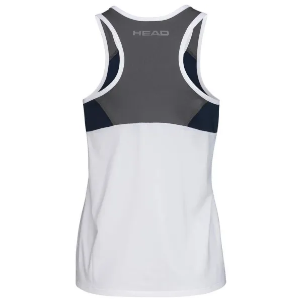 СЦ*Майка жен. HEAD Club 22 Tank Top W 814461-WHDB-L, р.L, 92% полиэстер, 8% эластан, белый за 3&nbsp;500.30 ₽ в Улан-Удэ