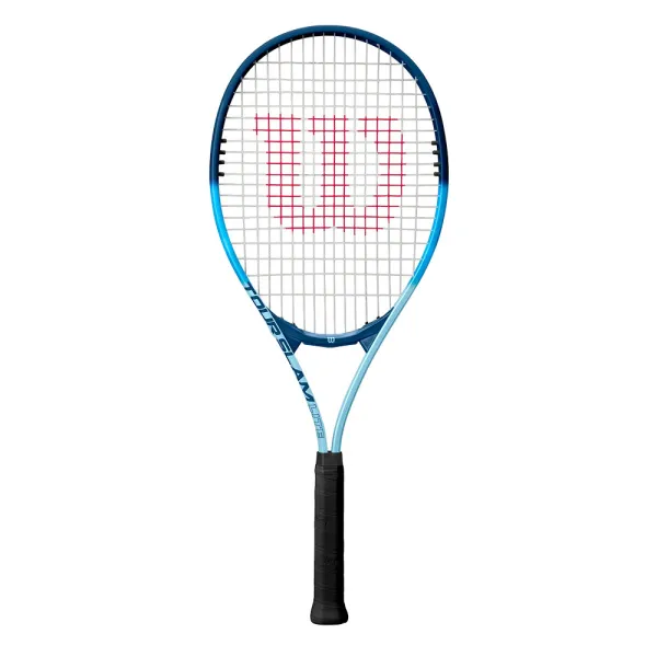 Ракетка б/т Wilson Tour Slam Lite Gr3, WR199010U3,для любит, алюминий, со струнами, сине-голубая за 6&nbsp;358 ₽ в Улан-Удэ