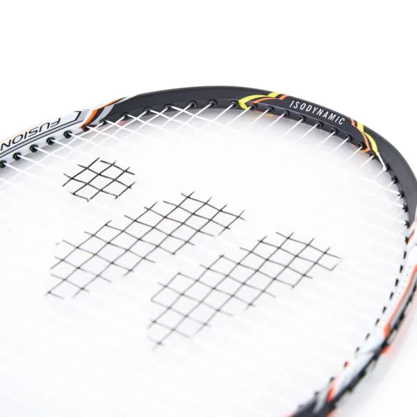 Набор для бадминтона WISH Fusiontec 799K, 2 ракетки, стал. стерж, алюм. обод, со струнами, оранж.