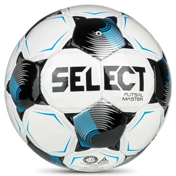 Мяч футзал. SELECT Futsal Master V26, 1043471003, р.4, Basic,32п, гл.ПУ, руч.сш,бело-сине-черный за 7&nbsp;031.20 ₽ в Улан-Удэ