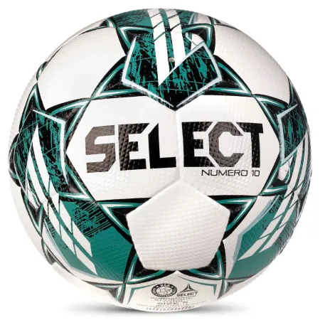 Мяч футб. SELECT NUMERO 10 V23, 0575060004, р.5, FIFA Basic, 32п, ПУ, руч. сш, бело-бирюзовый за 8&nbsp;051.20 ₽ купить в Улан-Удэ