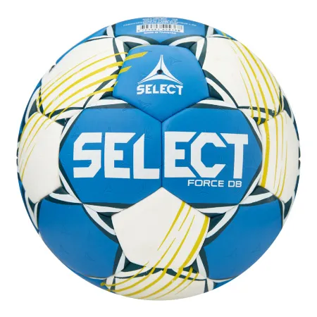 Мяч ганд. SELECT HB FORCE DB V25, 1622858205, Senior (р.3), EHF Appr,ПУ, гибр.сш., сине-белый за 8&nbsp;438.80 ₽ купить в Улан-Удэ